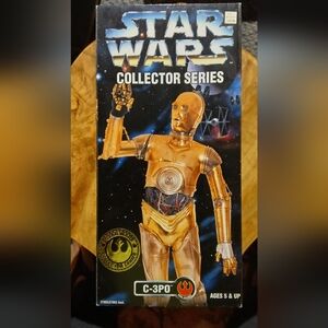 Star Wars Collector Series C-3PO Action Figure - Gold and Black